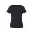 Ladies Boat Neck Tee - Black