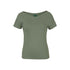 Ladies Boat Neck Tee - Sage