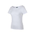 Ladies Boat Neck Tee - White