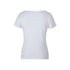 Ladies Boat Neck Tee - White