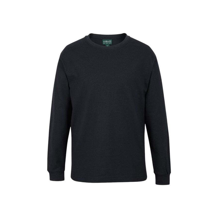 Kids & Adults Long Sleeve Tee - Black