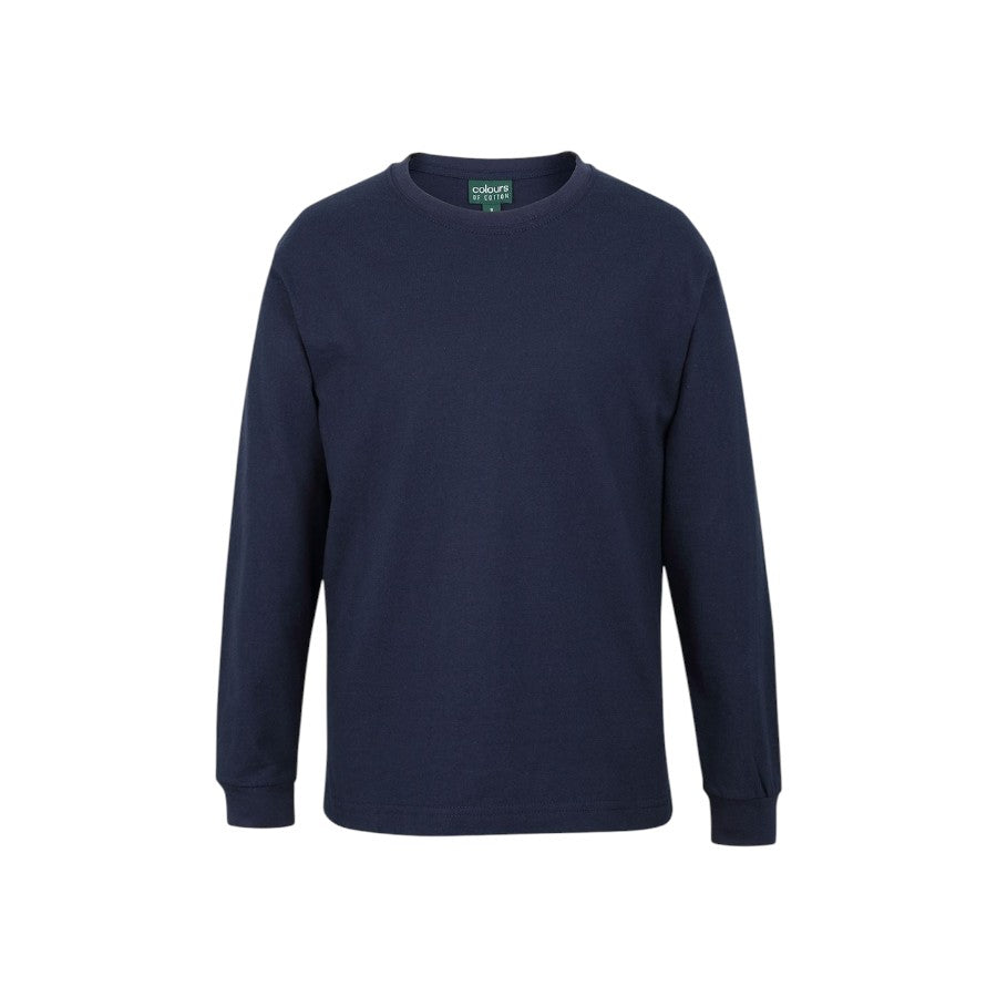 Kids & Adults Long Sleeve Tee - Navy