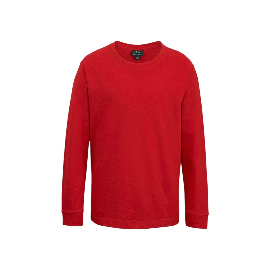 Kids & Adults Long Sleeve Tee - Red