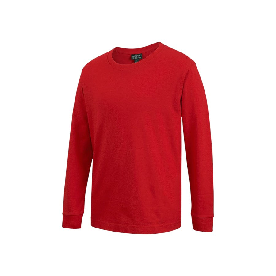 Kids & Adults Long Sleeve Tee - Red