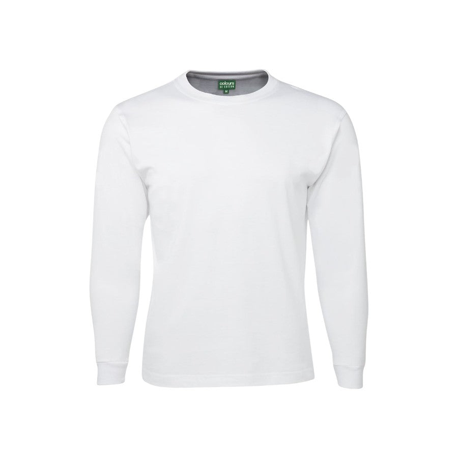 Kids & Adults Long Sleeve Tee - White