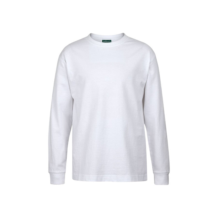 Kids & Adults Long Sleeve Tee - White