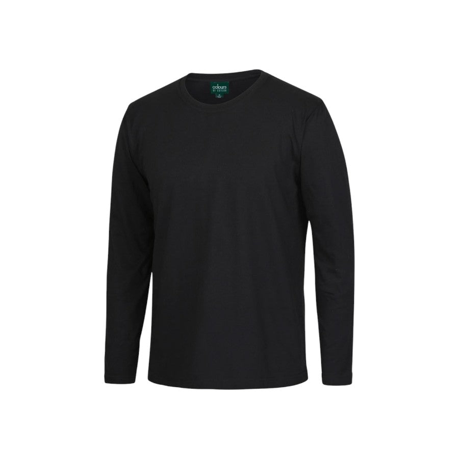 Long Sleeve Non-Cuff Tee - Black