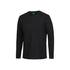 Long Sleeve Non-Cuff Tee - Black