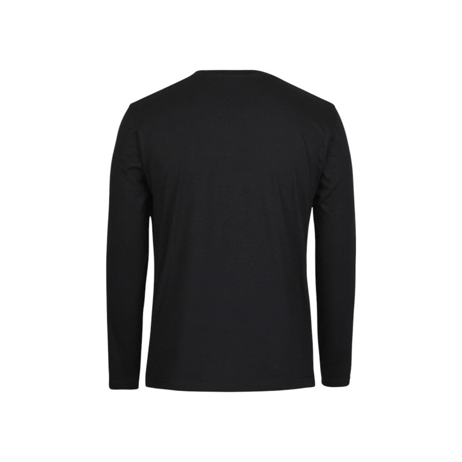 Long Sleeve Non-Cuff Tee - Black