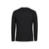 Long Sleeve Non-Cuff Tee - Black