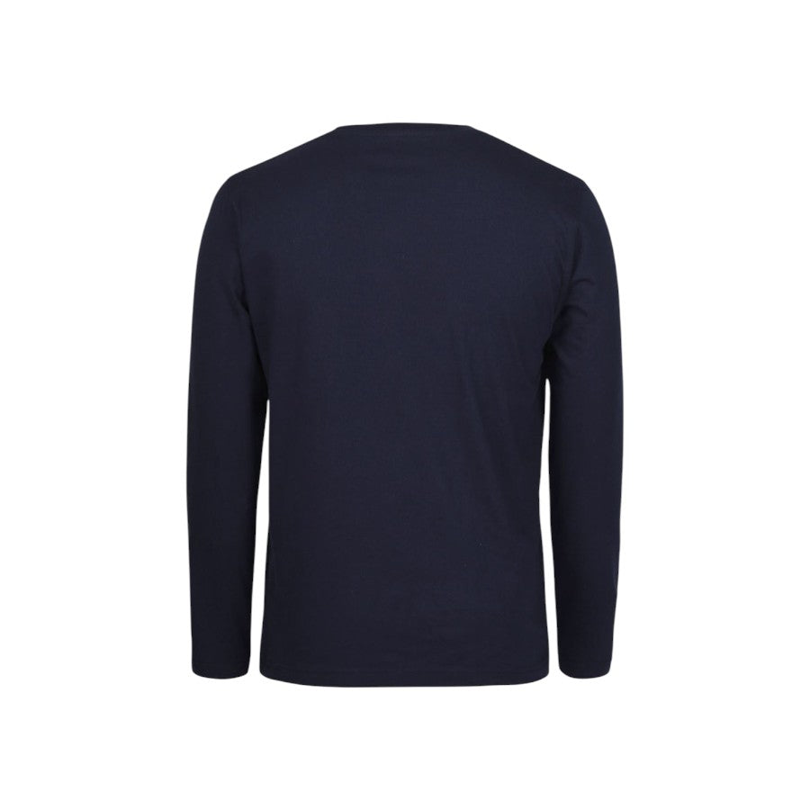 Long Sleeve Non-Cuff Tee - Navy