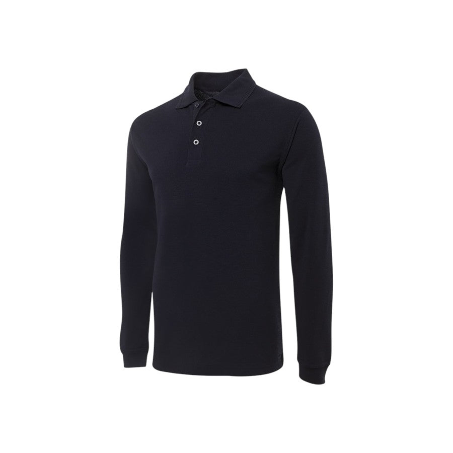 Custom Men's 210 Long Sleeve Pique Polo | BrightenWear AU