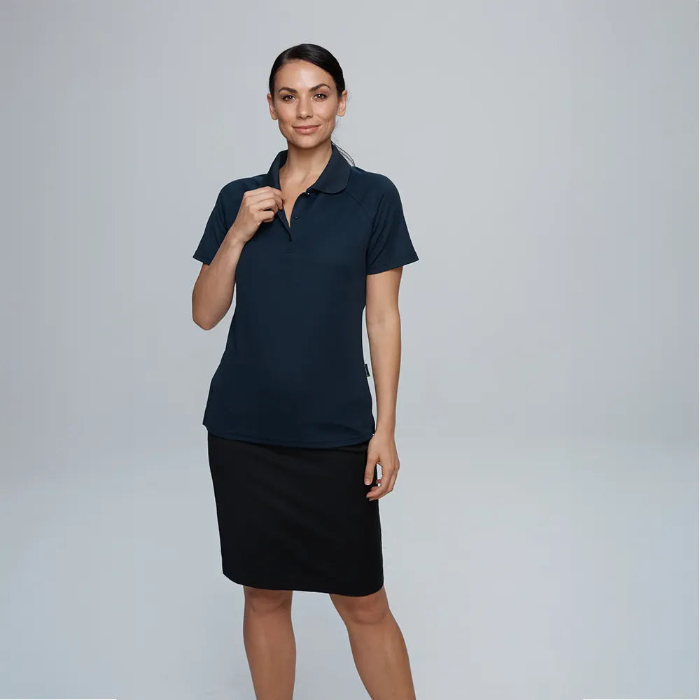 Keira Lady Polos - Workwear Branding Embroidery ｜Digital Printing