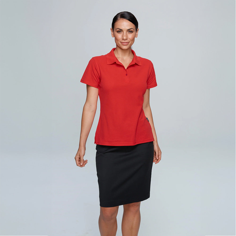 Woman's Hunter Polos - Workwear Branding Embroidery ｜Digital Printing