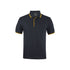 Contrast Polo - Black/Gold
