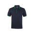 Contrast Polo - Navy/Green