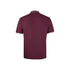 Contrast Polo - Maroon/White