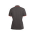 Ladies Contrast Polo - Gunmetal/Red