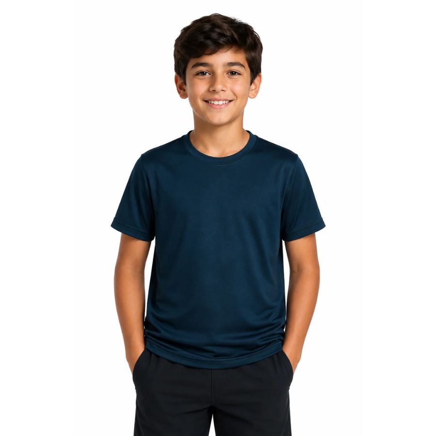 Botany Waffle-Knit Kids Tee 3207