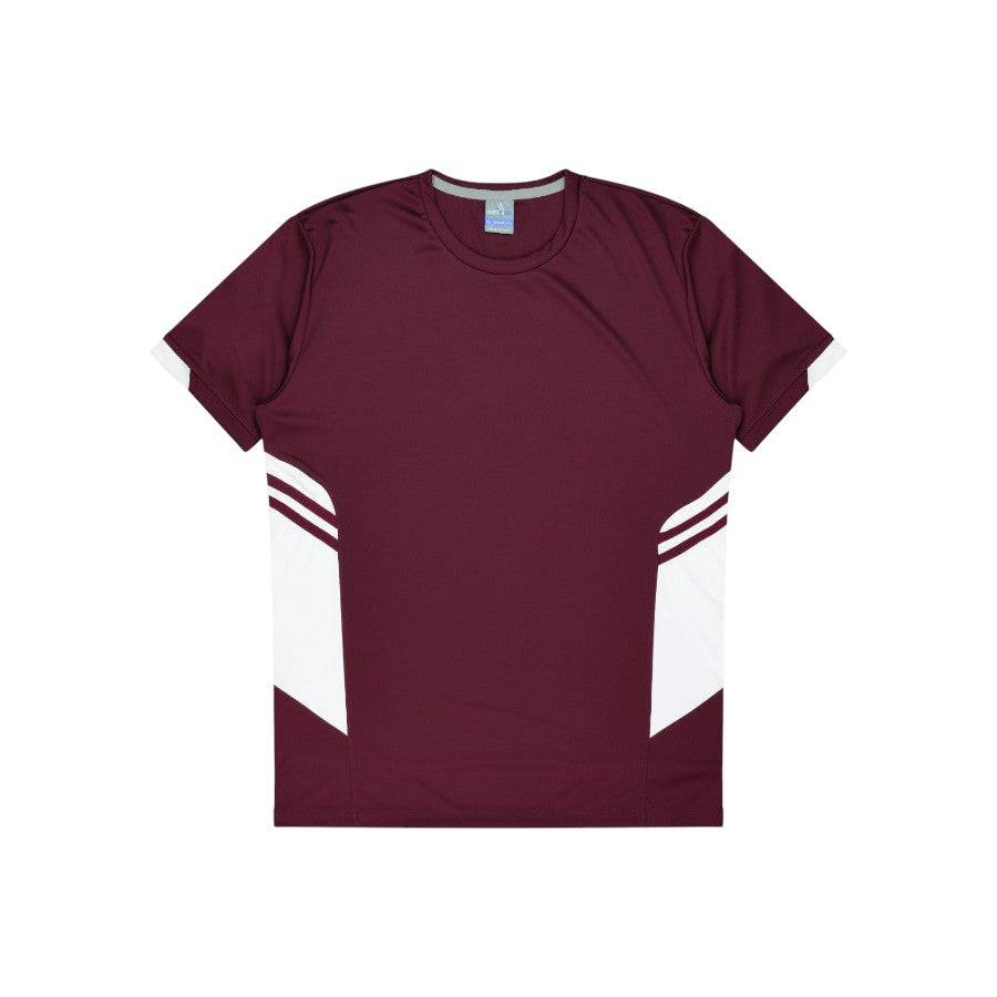 3211 - Maroon/White