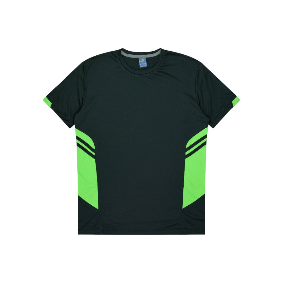 3211 - Slate/Neon Green
