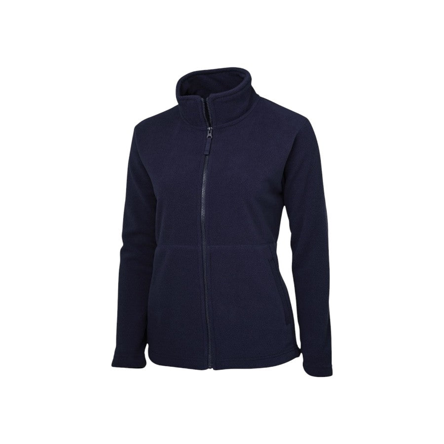 Ladies Full Zip Polar - Navy