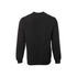 V-Neck Fleecy Sweat - Black