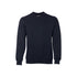 V-Neck Fleecy Sweat - Navy