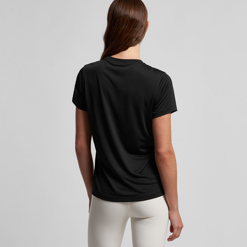 Woman's Maple Active Tee- Workwear Branding Embroidery ｜Digital Printing