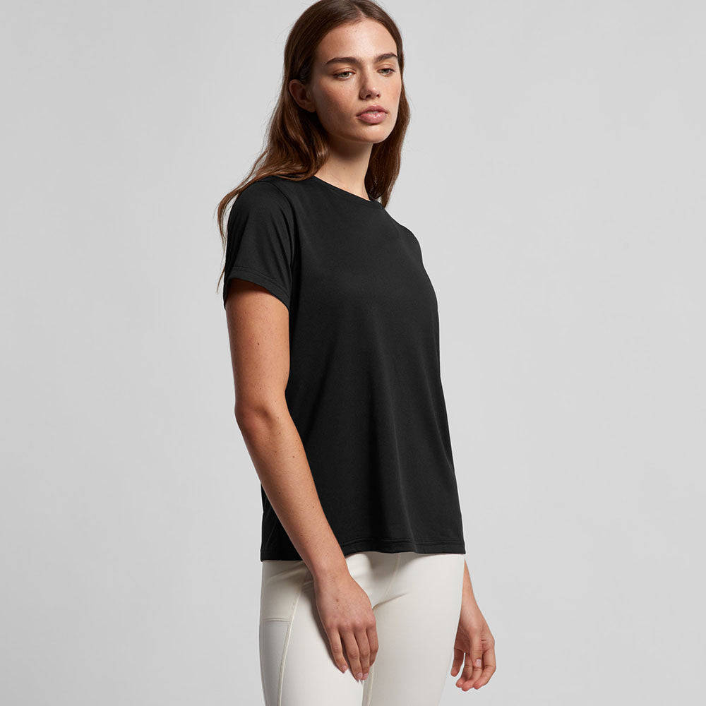 Woman's Maple Active Tee- Workwear Branding Embroidery ｜Digital Printing