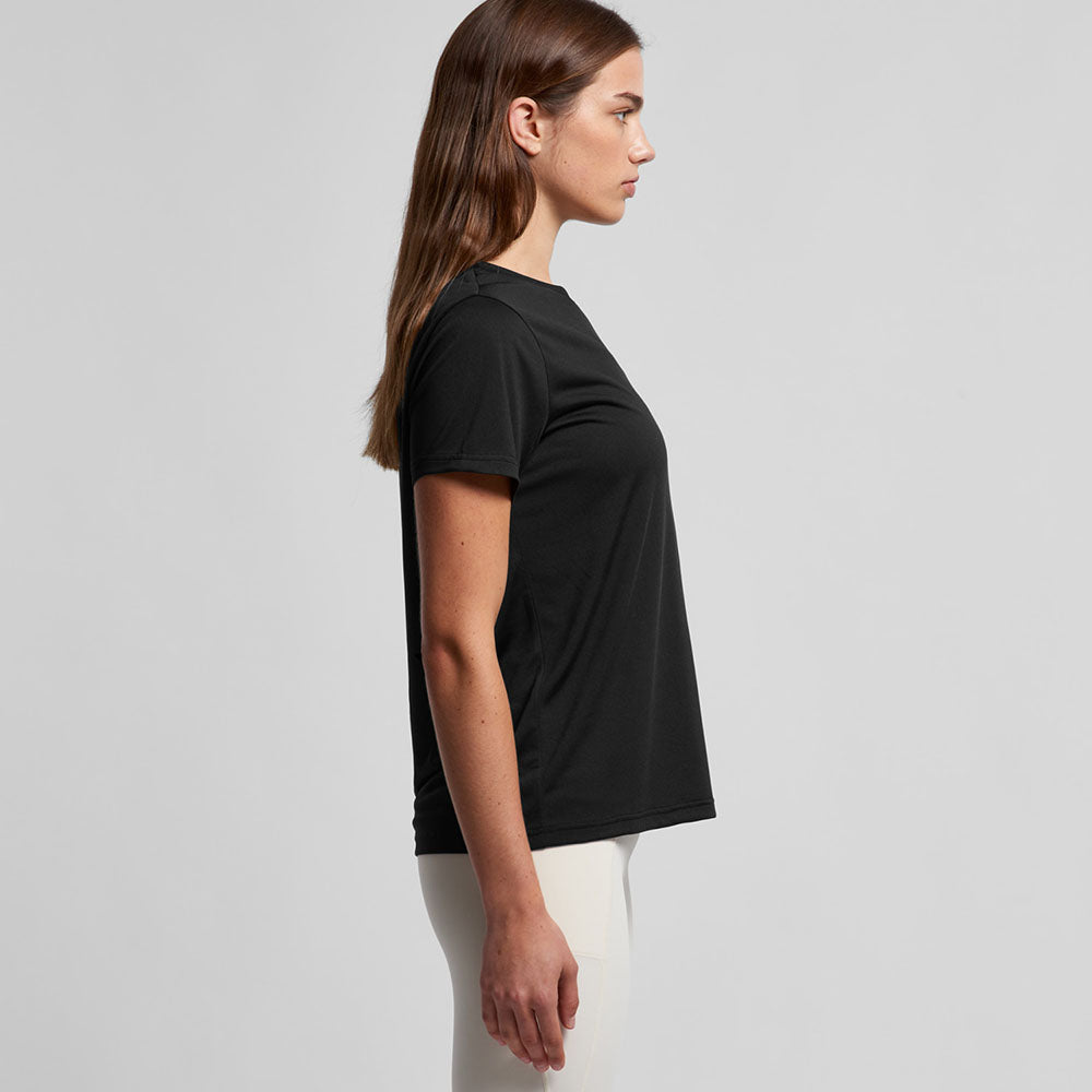 Woman's Maple Active Tee- Workwear Branding Embroidery ｜Digital Printing