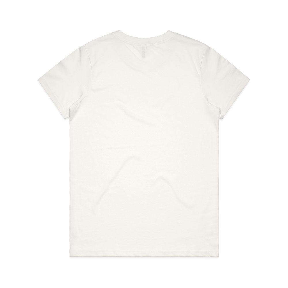 Woman's Maple Organic Tee- Workwear Branding Embroidery ｜Digital Printing