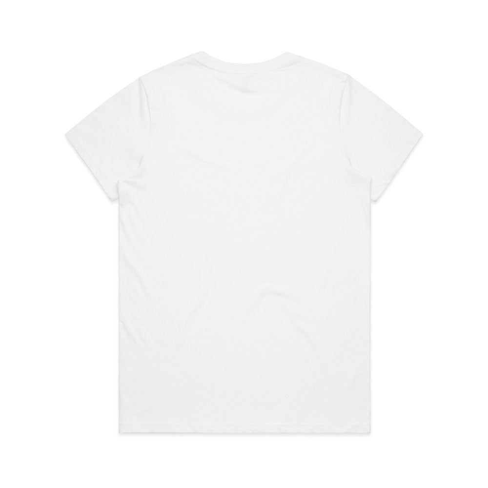 Woman's Maple Organic Tee- Workwear Branding Embroidery ｜Digital Printing