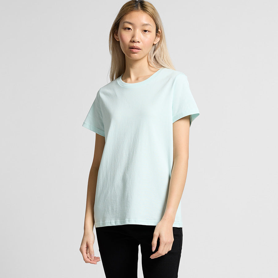 Woman's Maple Tee- Workwear Branding Embroidery ｜Digital Printing