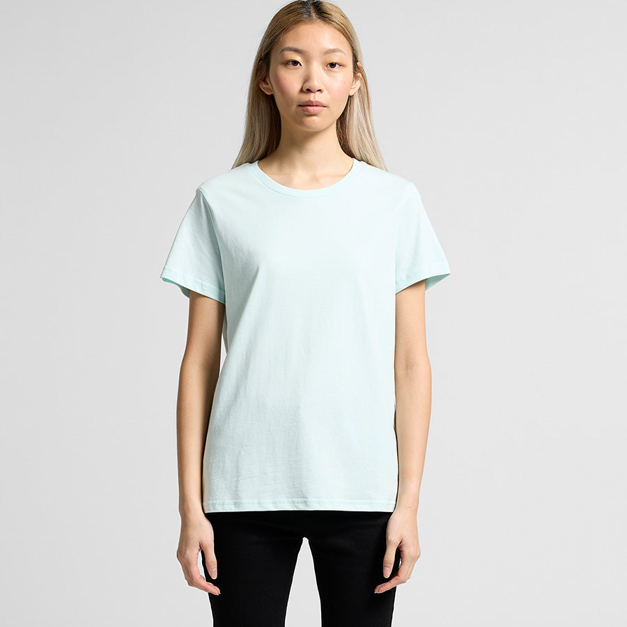 Woman's Maple Tee- Workwear Branding Embroidery ｜Digital Printing