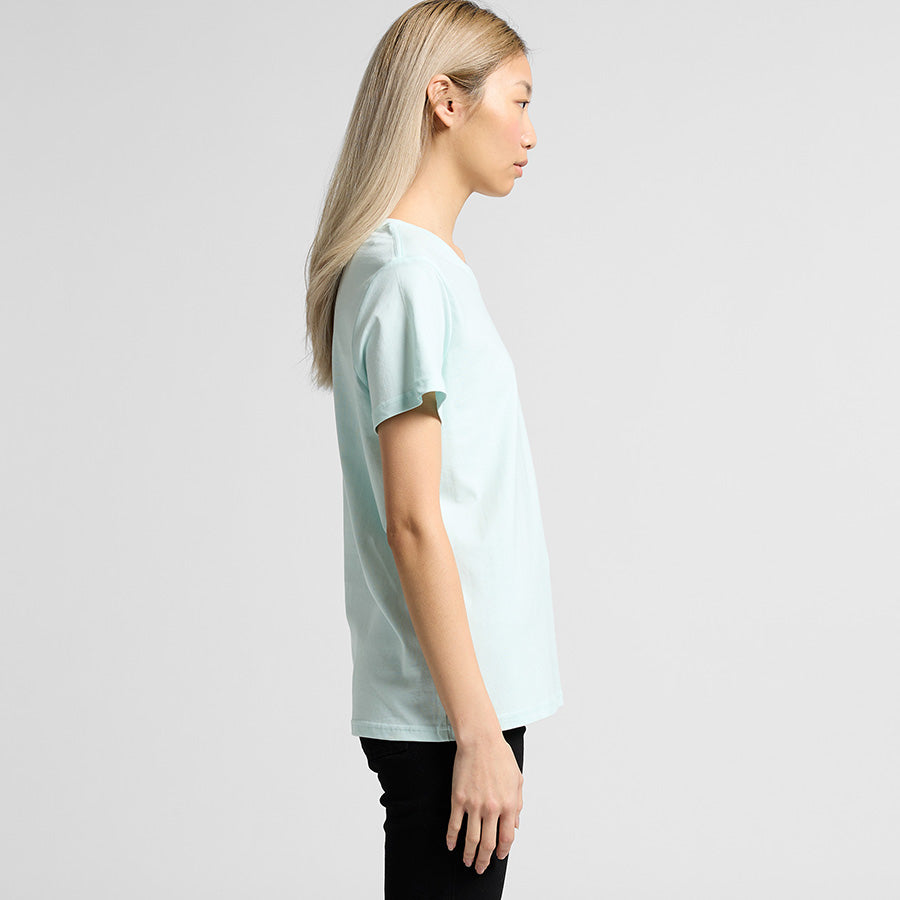 Woman's Maple Tee- Workwear Branding Embroidery ｜Digital Printing