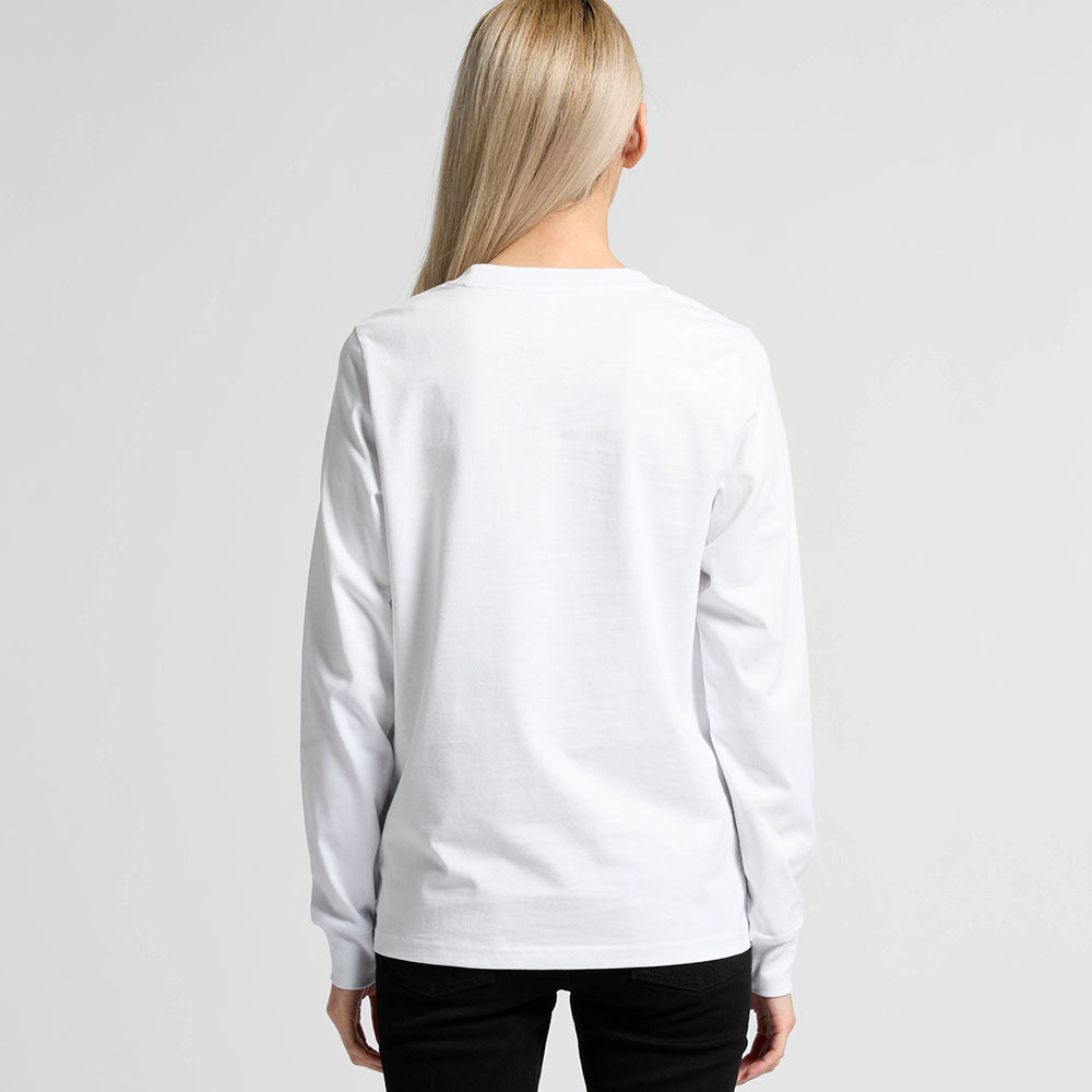 Woman's Maple L/S Tee- Workwear Branding Embroidery ｜Digital Printing