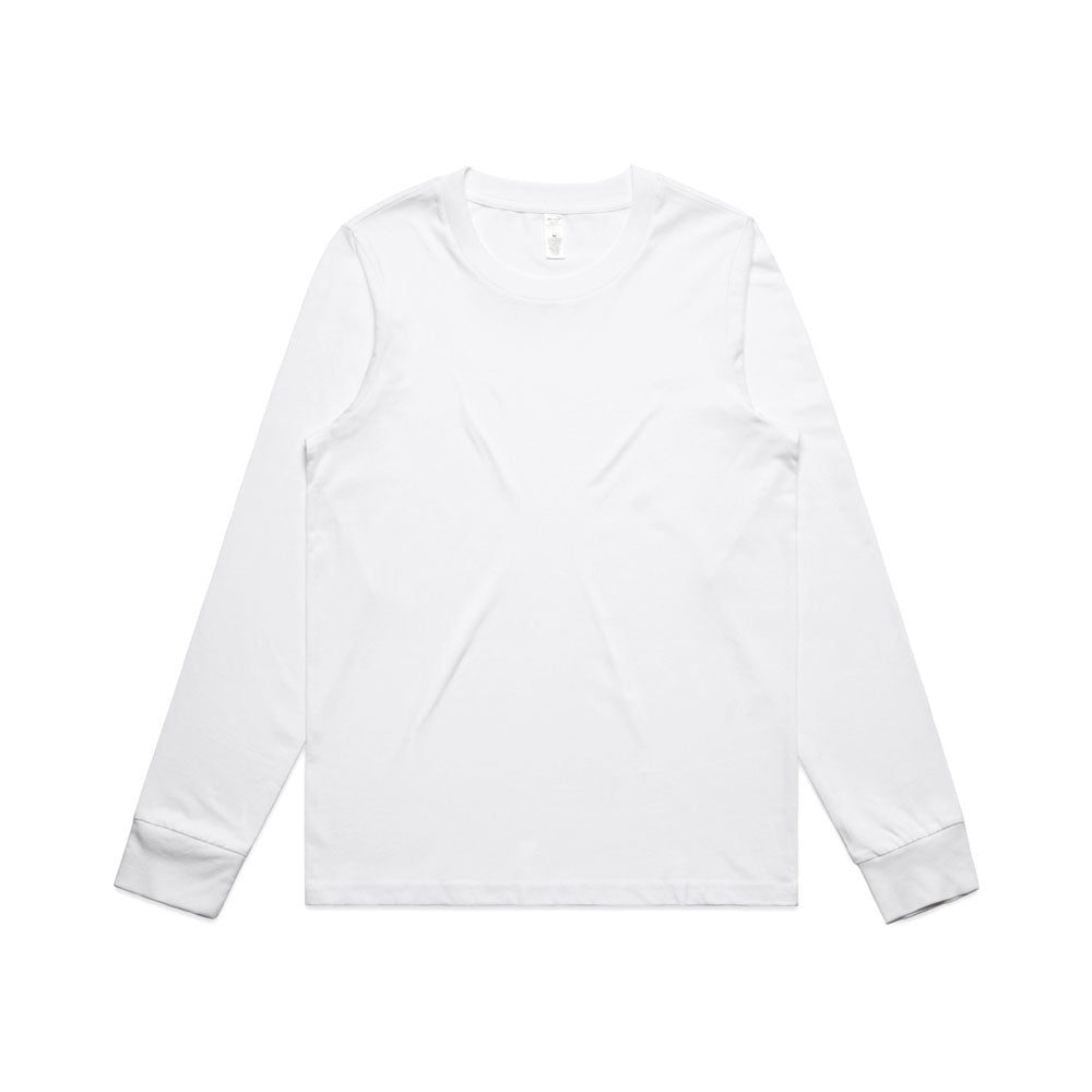 Woman's Maple L/S Tee- Workwear Branding Embroidery ｜Digital Printing