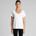 Woman's Maple V Neck Tee- Workwear Branding Embroidery ｜Digital Printing