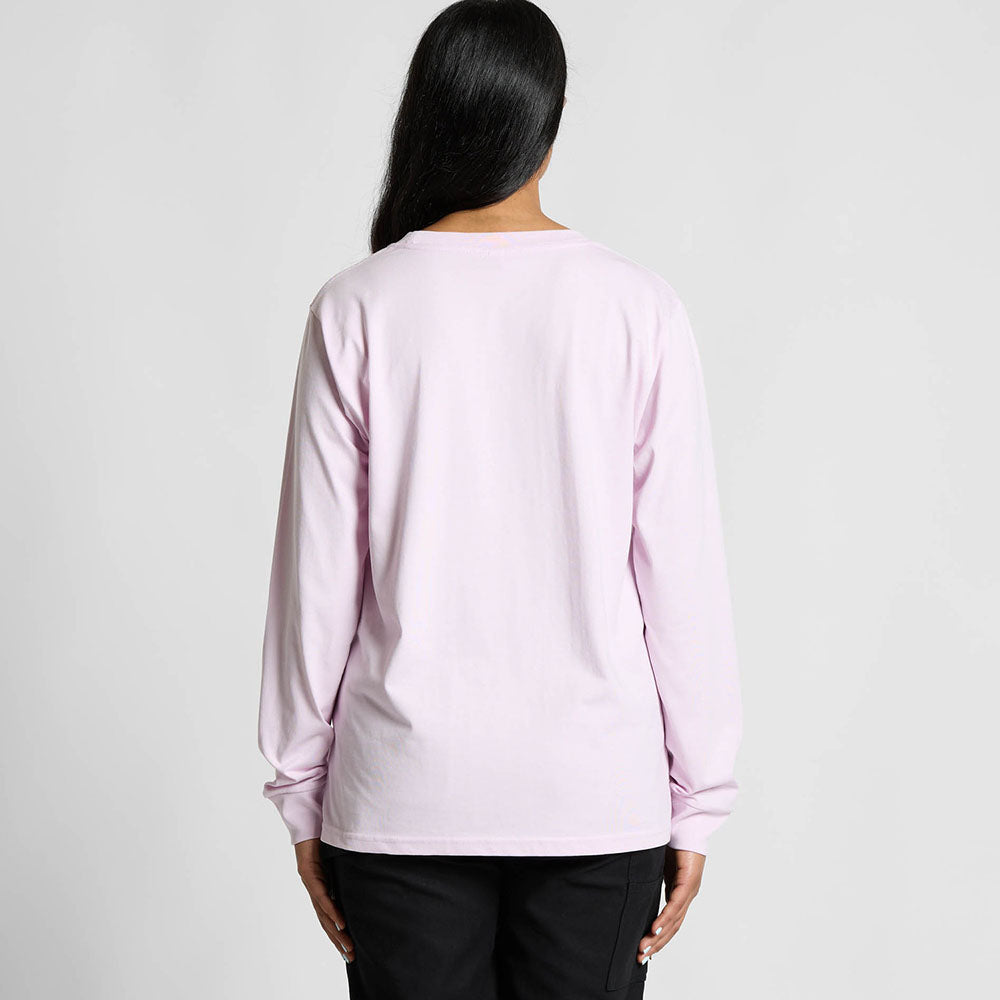 Woman's Classic L/S Tee- Workwear Branding Embroidery ｜Digital Printing