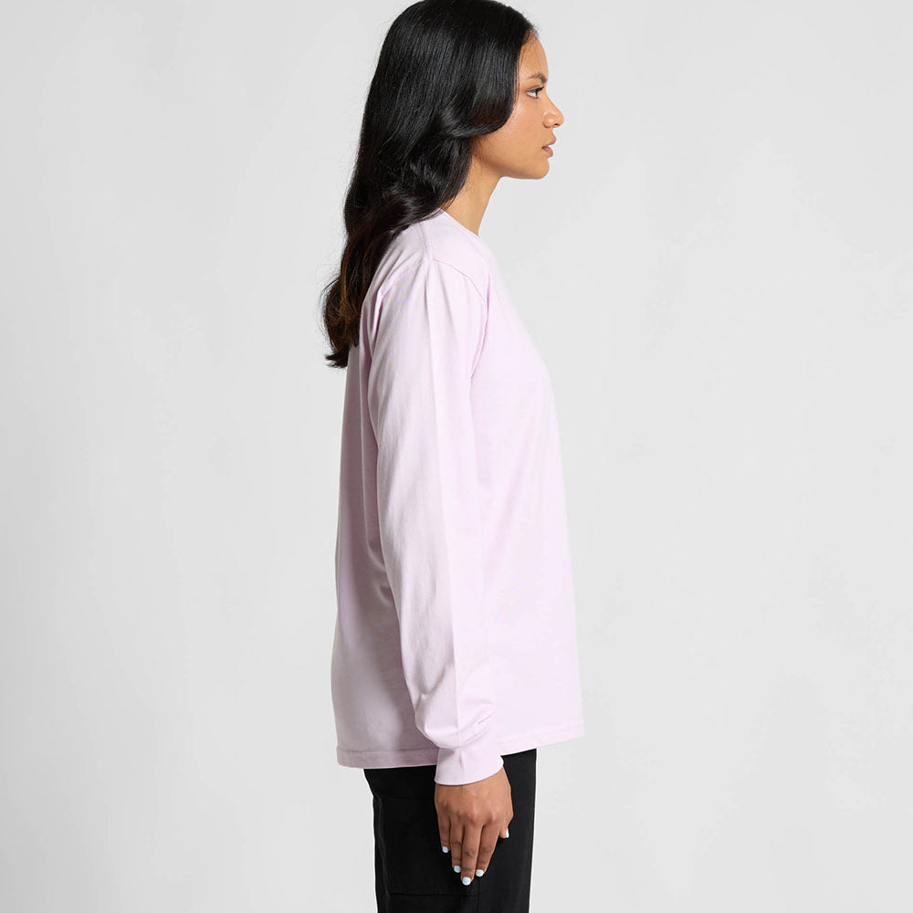 Woman's Classic L/S Tee- Workwear Branding Embroidery ｜Digital Printing