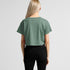 Woman's Crop Tee- Workwear Branding Embroidery ｜Digital Printing