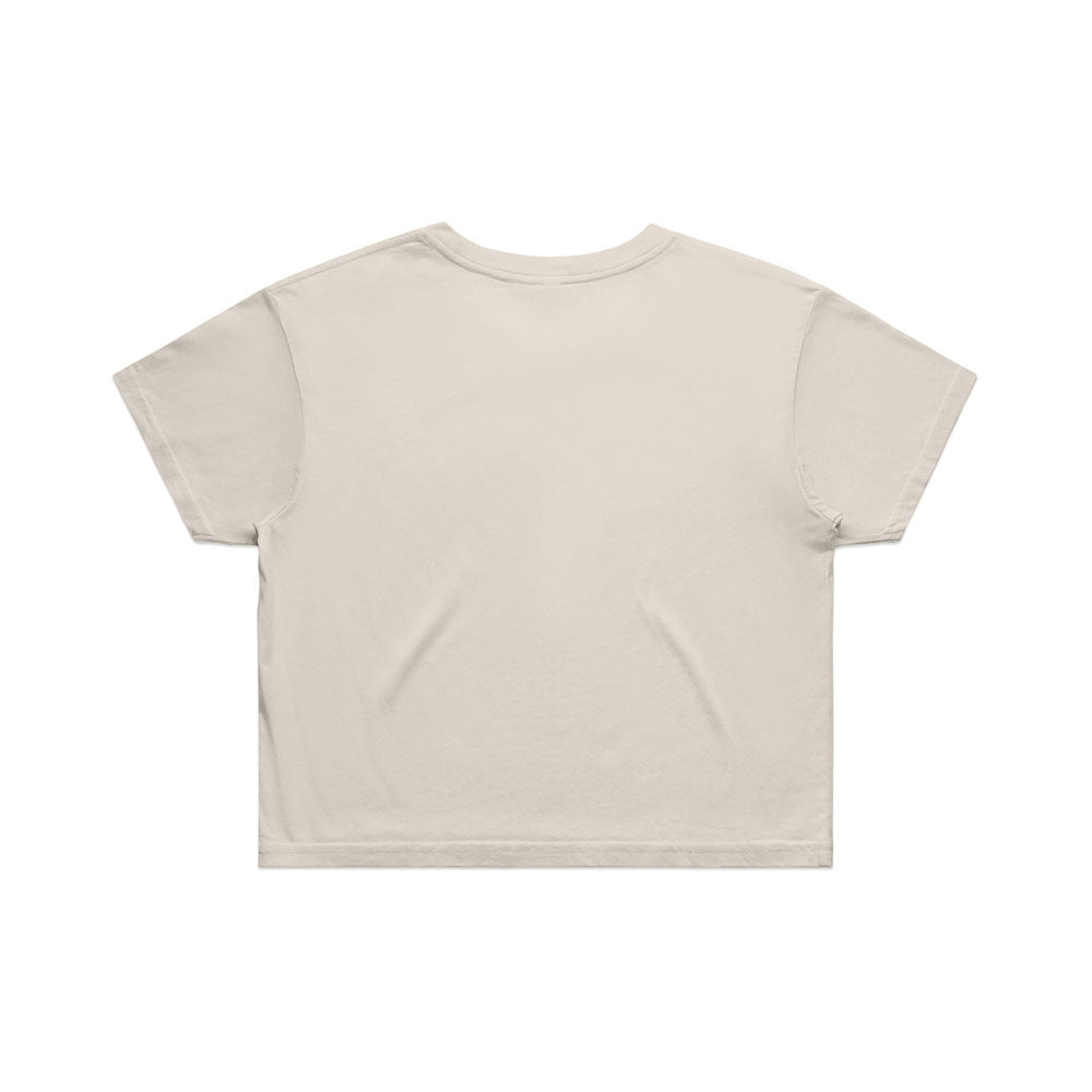 Woman's Crop Tee- Workwear Branding Embroidery ｜Digital Printing