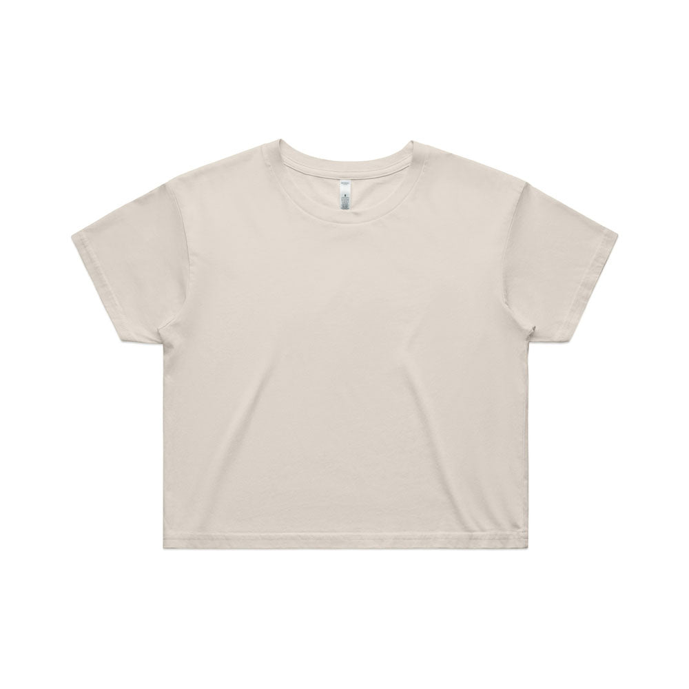 Woman's Crop Tee- Workwear Branding Embroidery ｜Digital Printing