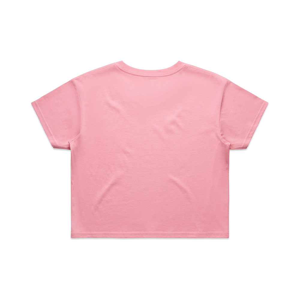 Woman's Crop Tee- Workwear Branding Embroidery ｜Digital Printing