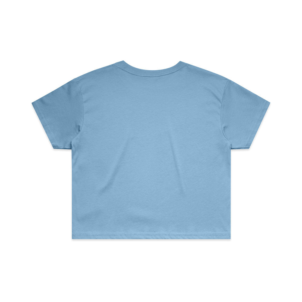 Woman's Crop Tee- Workwear Branding Embroidery ｜Digital Printing