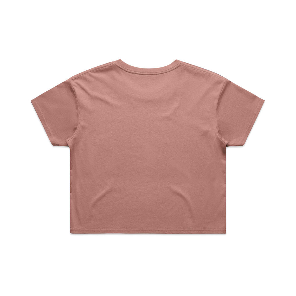 Woman's Crop Tee- Workwear Branding Embroidery ｜Digital Printing