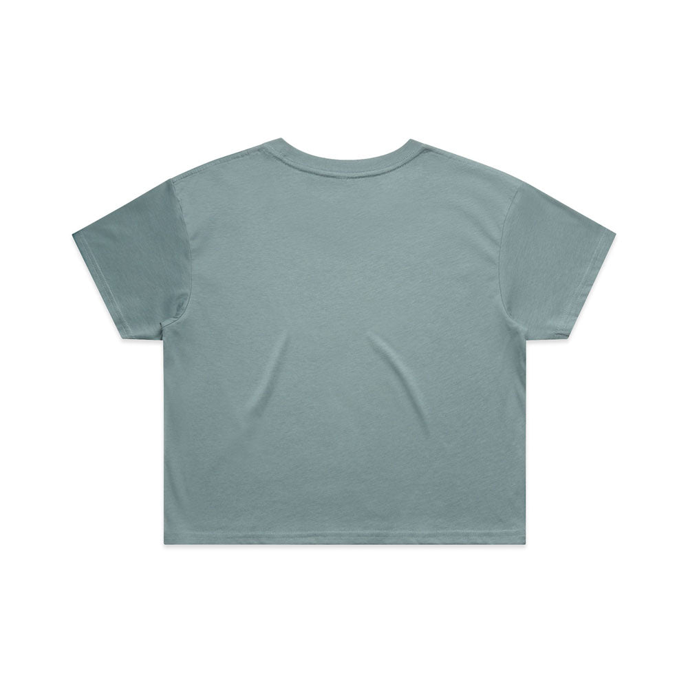 Woman's Crop Tee- Workwear Branding Embroidery ｜Digital Printing