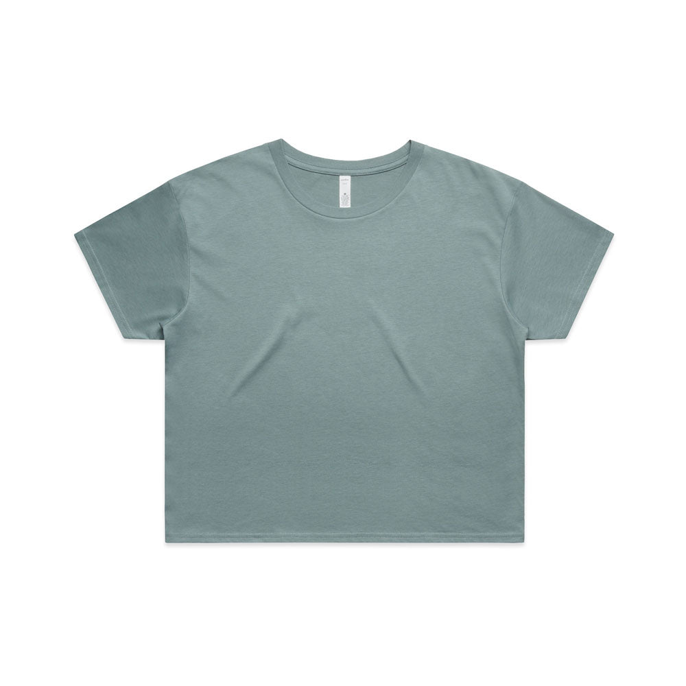 Woman's Crop Tee- Workwear Branding Embroidery ｜Digital Printing