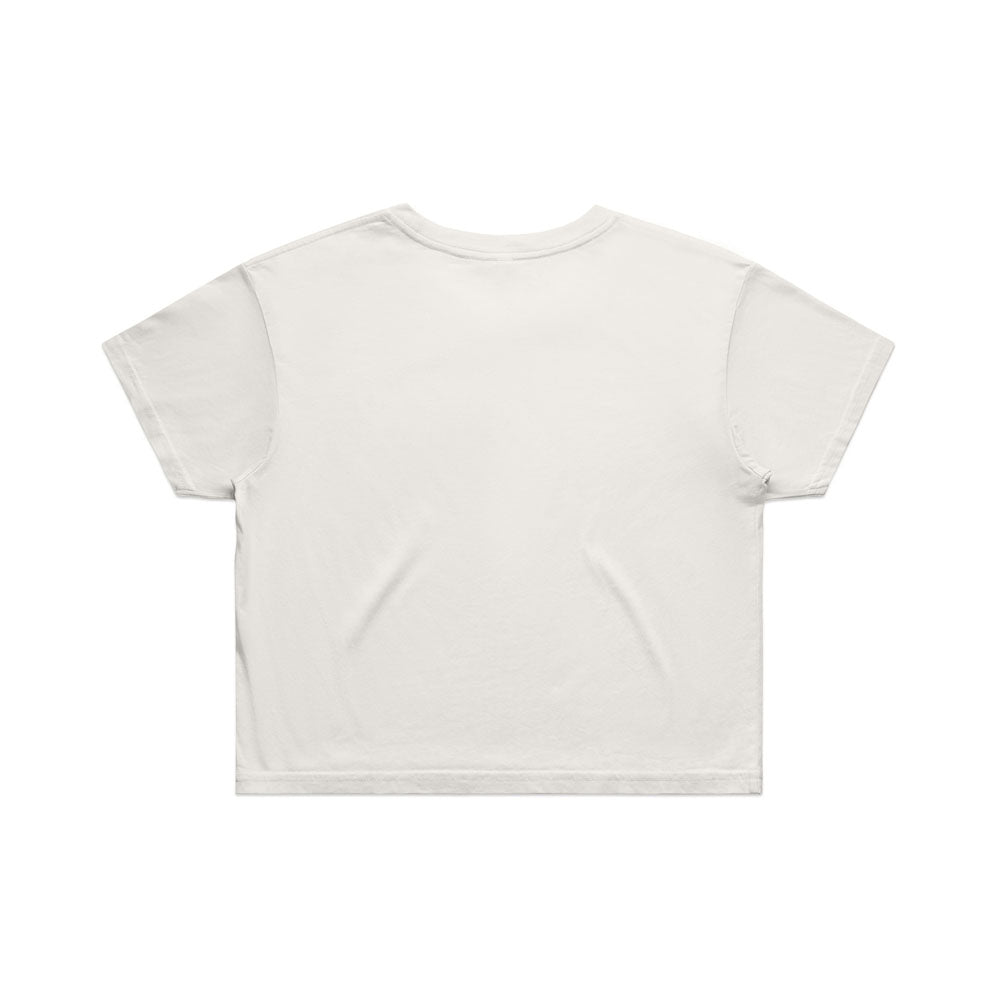 Woman's Crop Tee- Workwear Branding Embroidery ｜Digital Printing